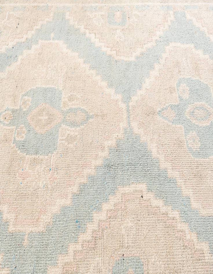 Detail image of 6' 5 x 9' 7  Hand Knotted Ultra Vintage Persian Wool Rug
