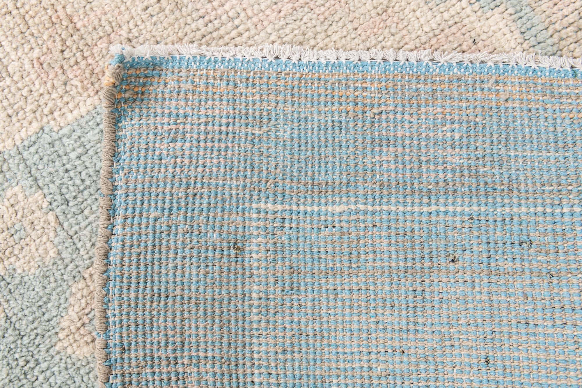 6' 5 x 9' 7 Hand Knotted Ultra Vintage Persian Wool Rug
