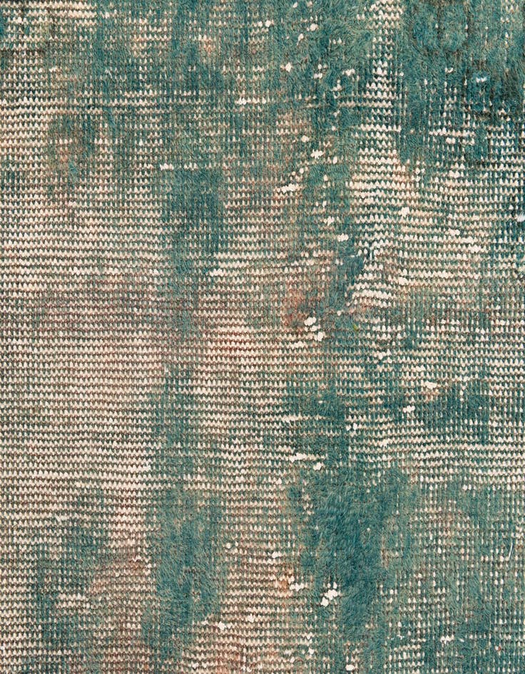 Detail image of 3' 10 x 6' 4  Hand Knotted Ultra Vintage Persian Wool Rug