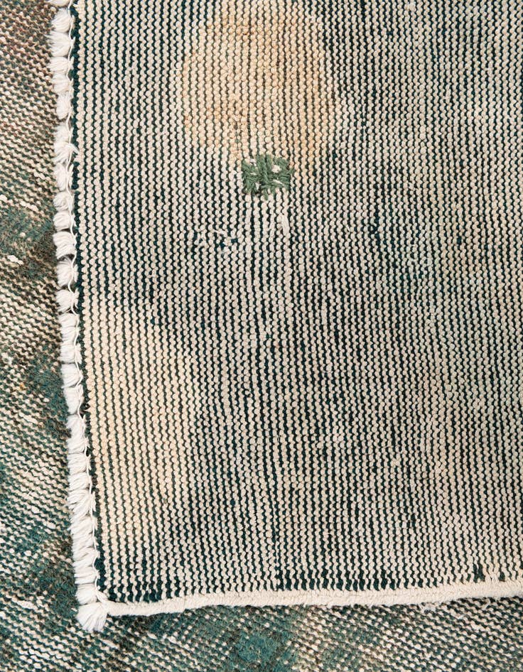 Detail image of 3' 10 x 6' 4  Hand Knotted Ultra Vintage Persian Wool Rug