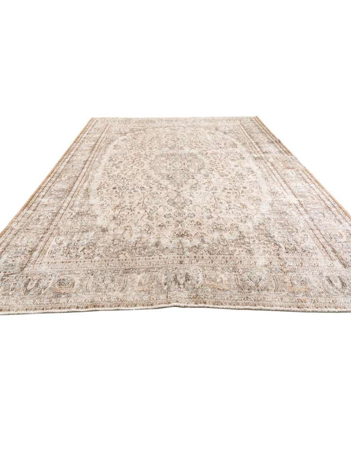 9' 6 x 12' 2 Hand Knotted Ultra Vintage Persian Wool Rug