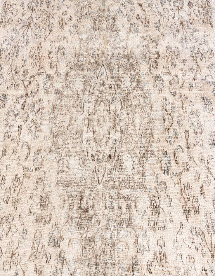 Detail image of 9' 6 x 12' 2  Hand Knotted Ultra Vintage Persian Wool Rug
