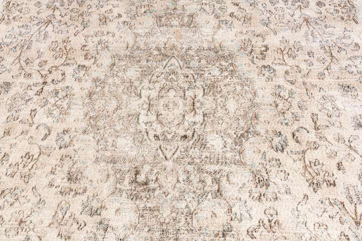9' 6 x 12' 2 Hand Knotted Ultra Vintage Persian Wool Rug