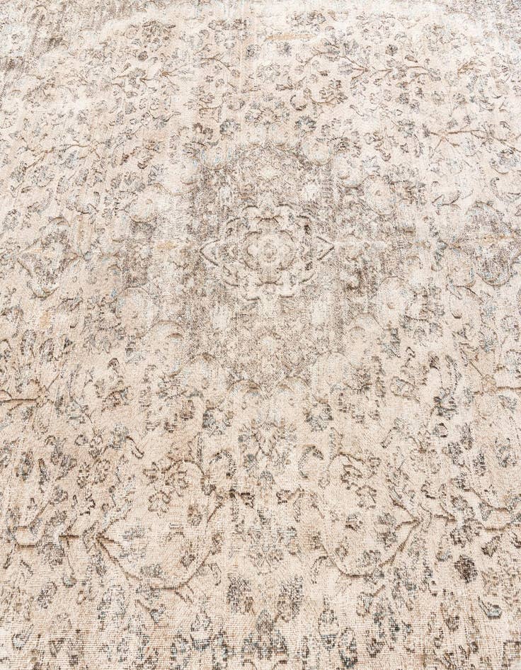Detail image of 9' 6 x 12' 2  Hand Knotted Ultra Vintage Persian Wool Rug