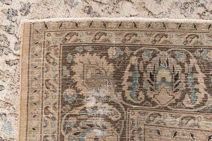 9' 6 x 12' 2 Hand Knotted Ultra Vintage Persian Wool Rug