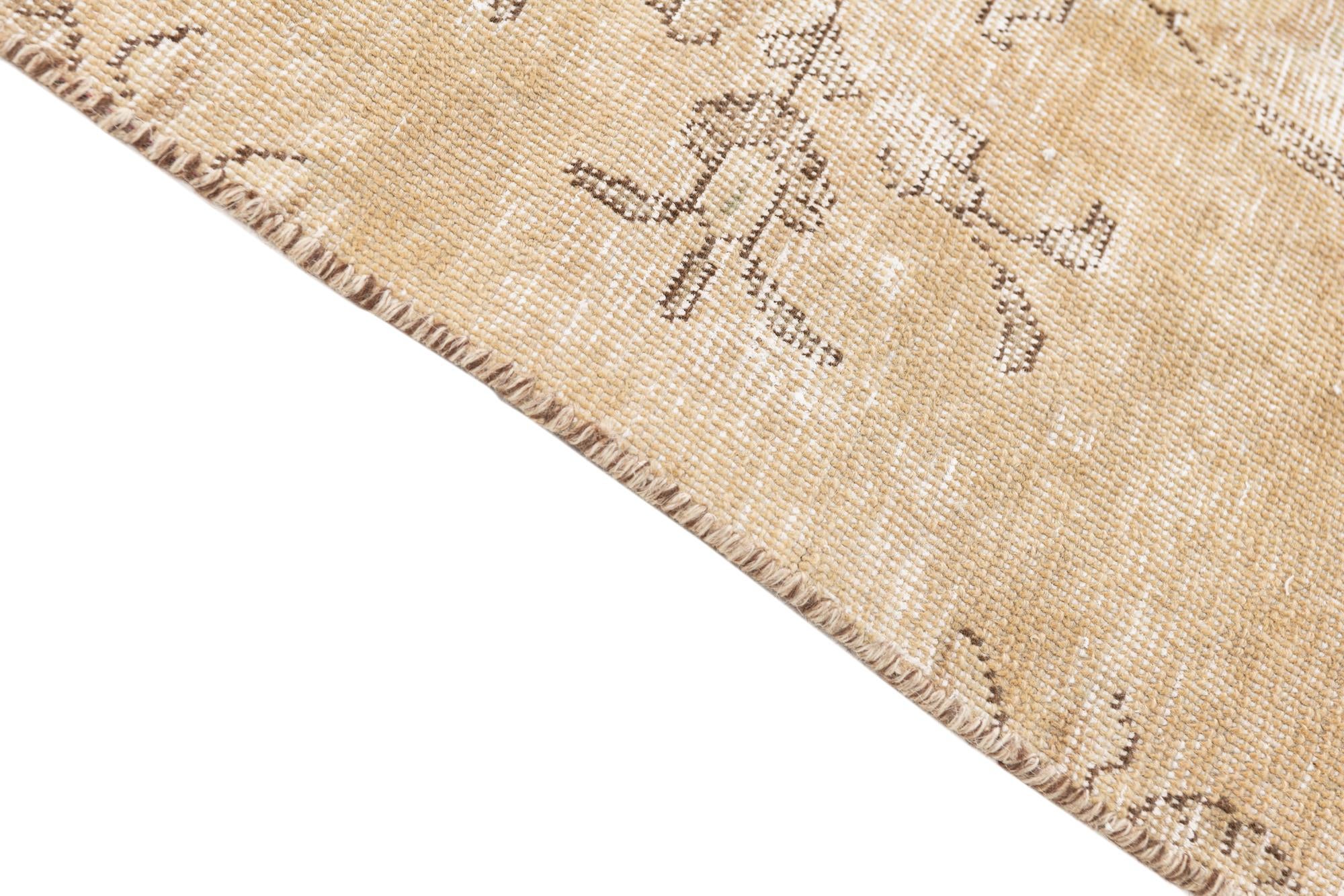5' x 7' 10 Hand Knotted Ultra Vintage Persian Wool Rug