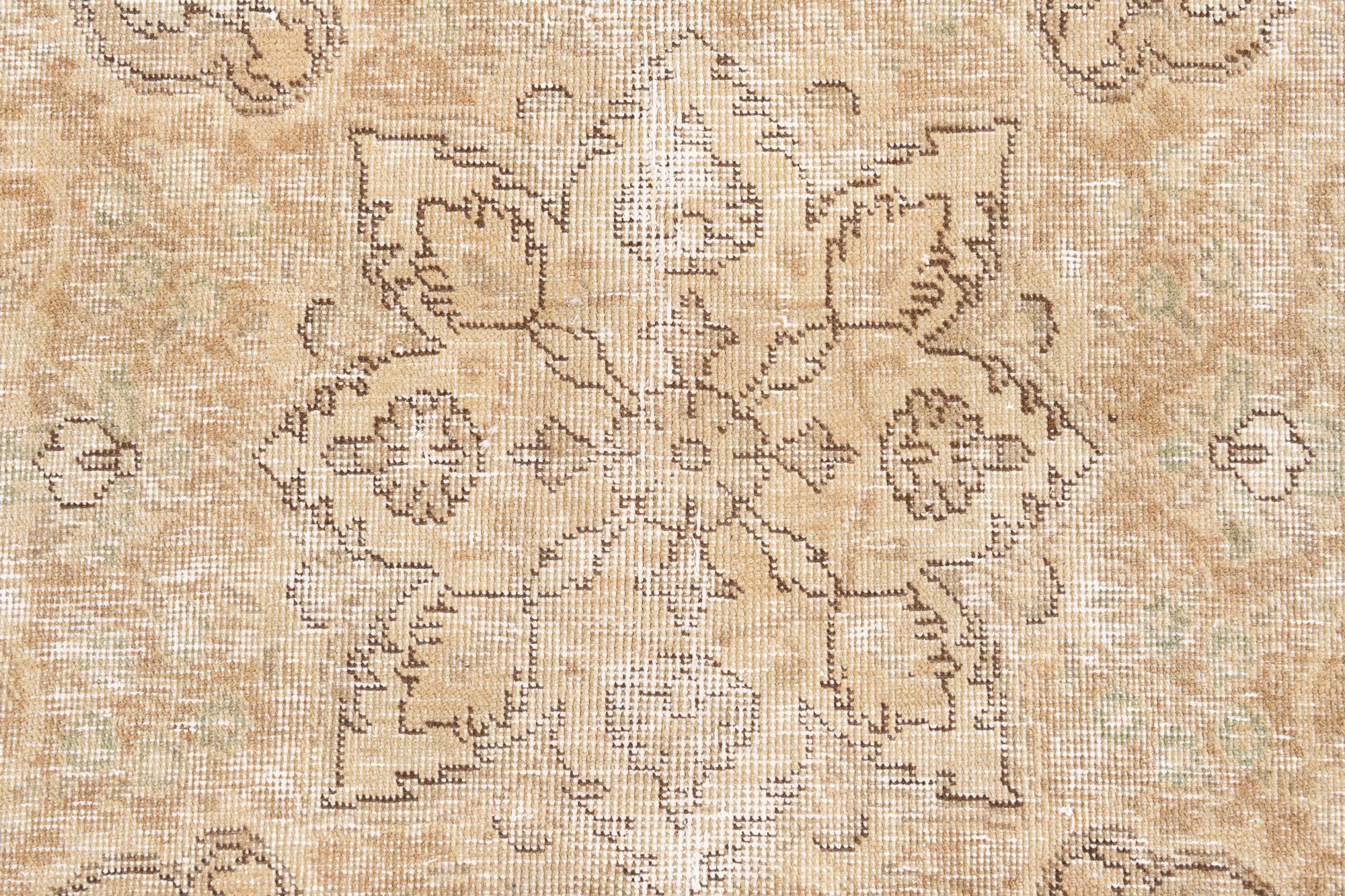 5' x 7' 10 Hand Knotted Ultra Vintage Persian Wool Rug