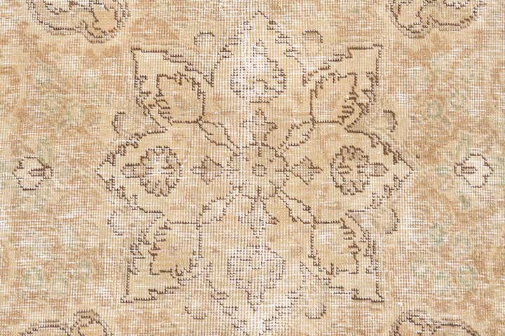 5' x 7' 10 Hand Knotted Ultra Vintage Persian Wool Rug