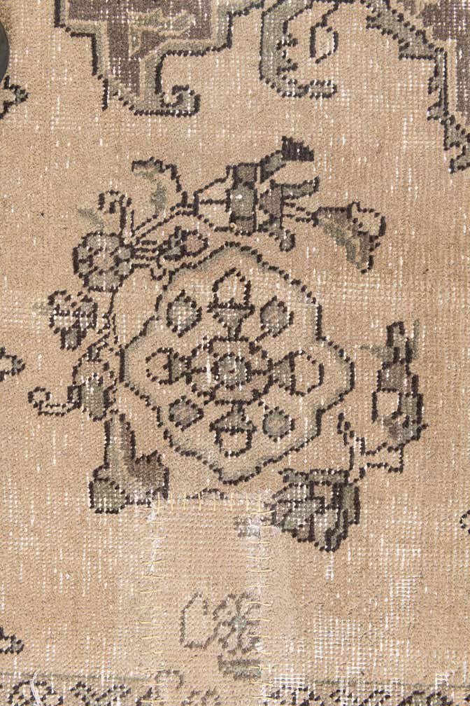 6' 5 x 9' 8 Hand Knotted Ultra Vintage Persian Wool Rug