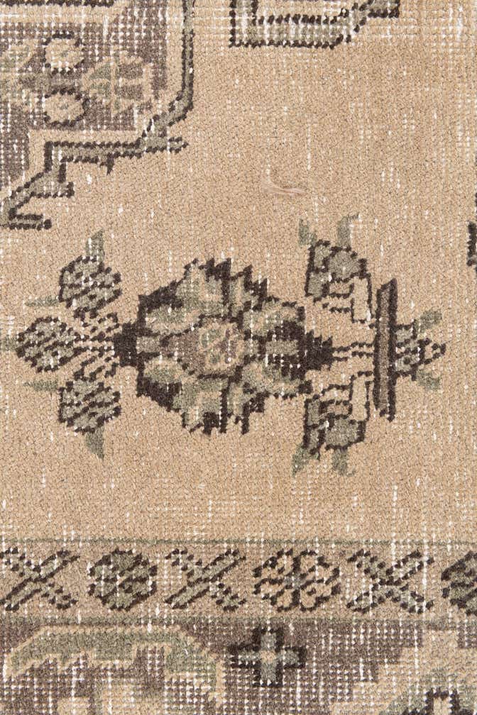 6' 5 x 9' 8 Hand Knotted Ultra Vintage Persian Wool Rug