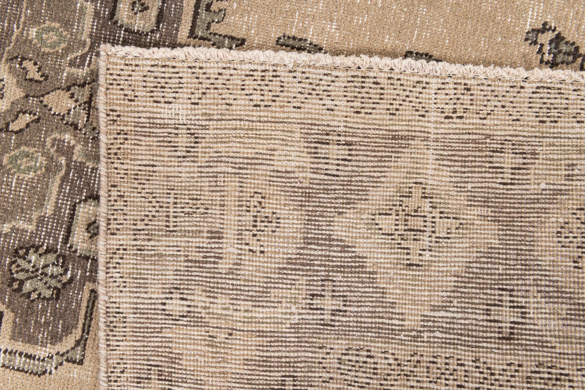 6' 5 x 9' 8 Hand Knotted Ultra Vintage Persian Wool Rug