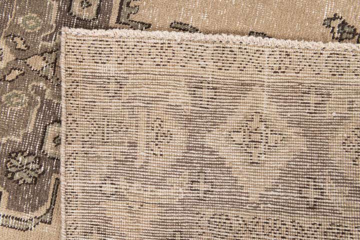 6' 5 x 9' 8 Hand Knotted Ultra Vintage Persian Wool Rug