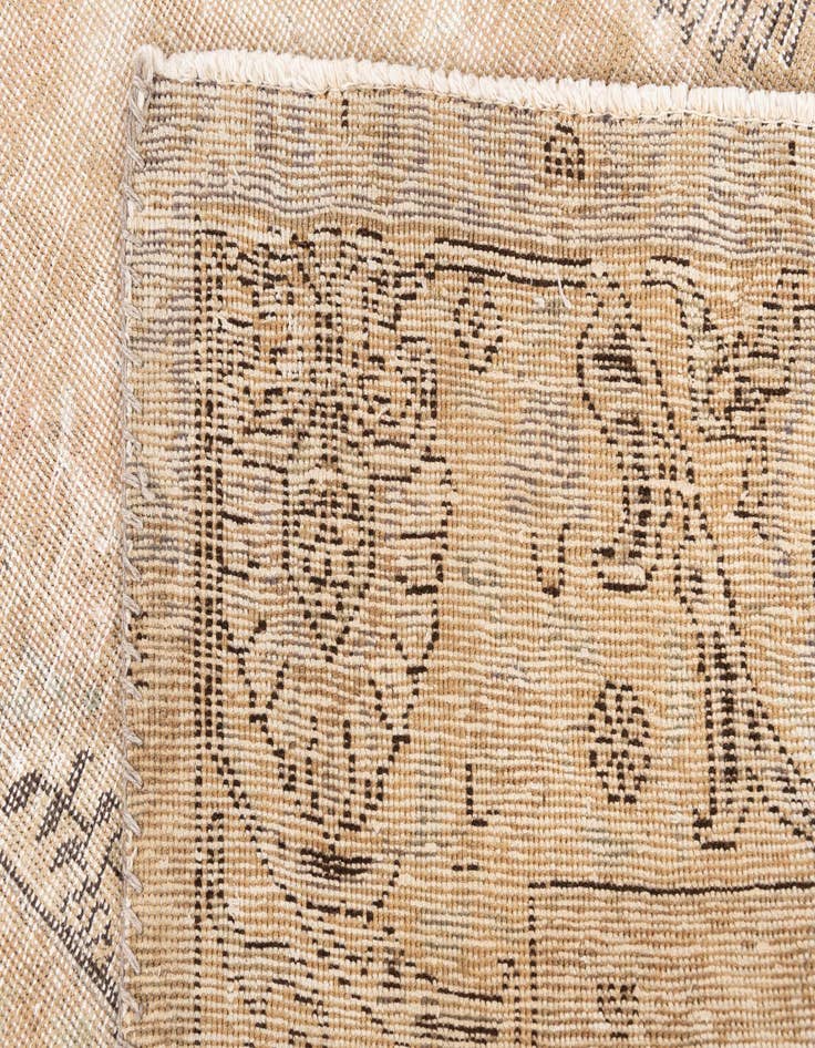 Detail image of 7' 7 x 10' 4  Hand Knotted Ultra Vintage Persian Wool Rug