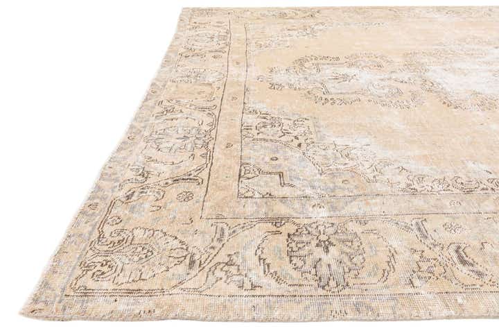 7' 7 x 10' 4 Hand Knotted Ultra Vintage Persian Wool Rug