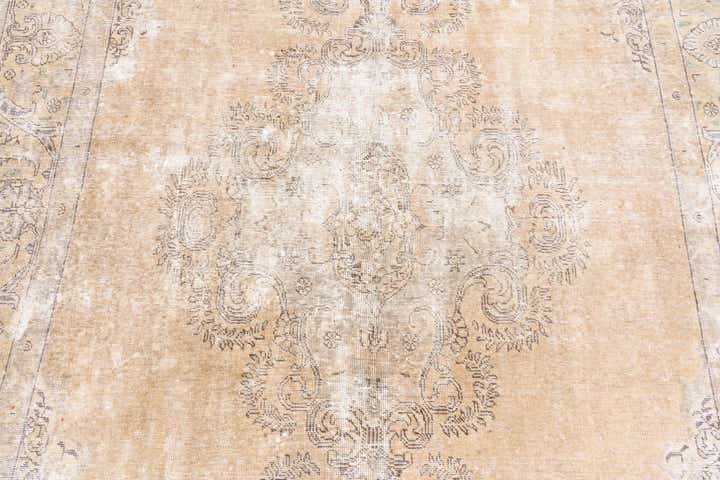 7' 7 x 10' 4 Hand Knotted Ultra Vintage Persian Wool Rug