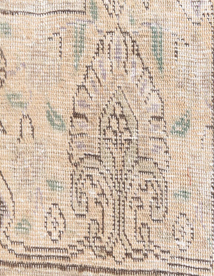 Detail image of 7' 7 x 10' 4  Hand Knotted Ultra Vintage Persian Wool Rug