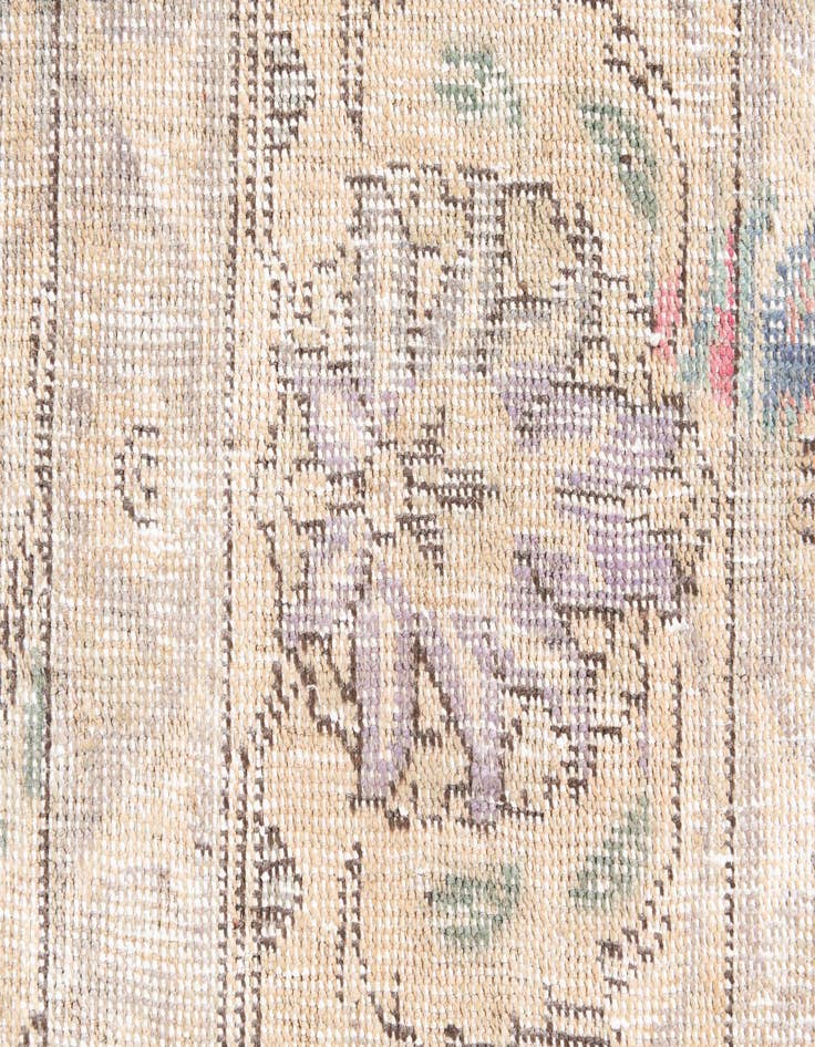 Detail image of 7' 7 x 10' 4  Hand Knotted Ultra Vintage Persian Wool Rug