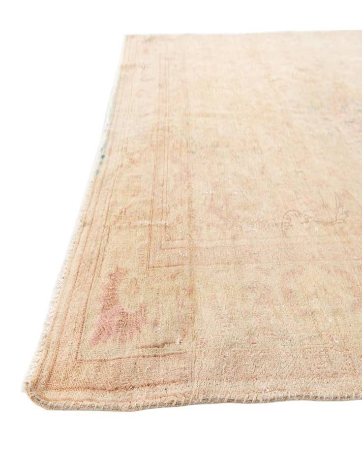 Detail image of 4' x 5' 9  Hand Knotted Ultra Vintage Persian Wool Rug