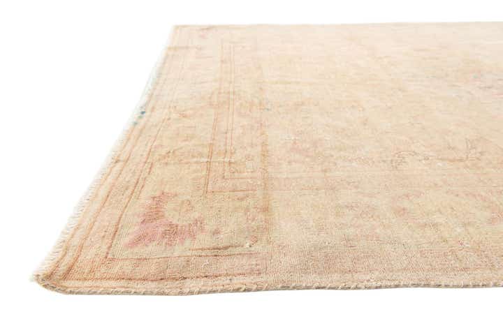 4' x 5' 9 Hand Knotted Ultra Vintage Persian Wool Rug