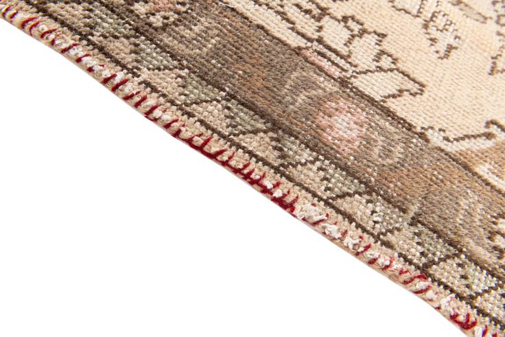 Detail image of 3' 3 x 4' 6 Hand Knotted Ultra Vintage Persian Wool Rug
