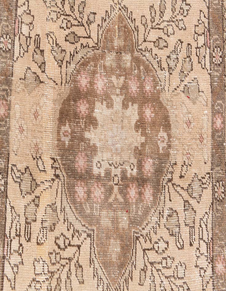 Detail image of 3' 3 x 4' 6  Hand Knotted Ultra Vintage Persian Wool Rug