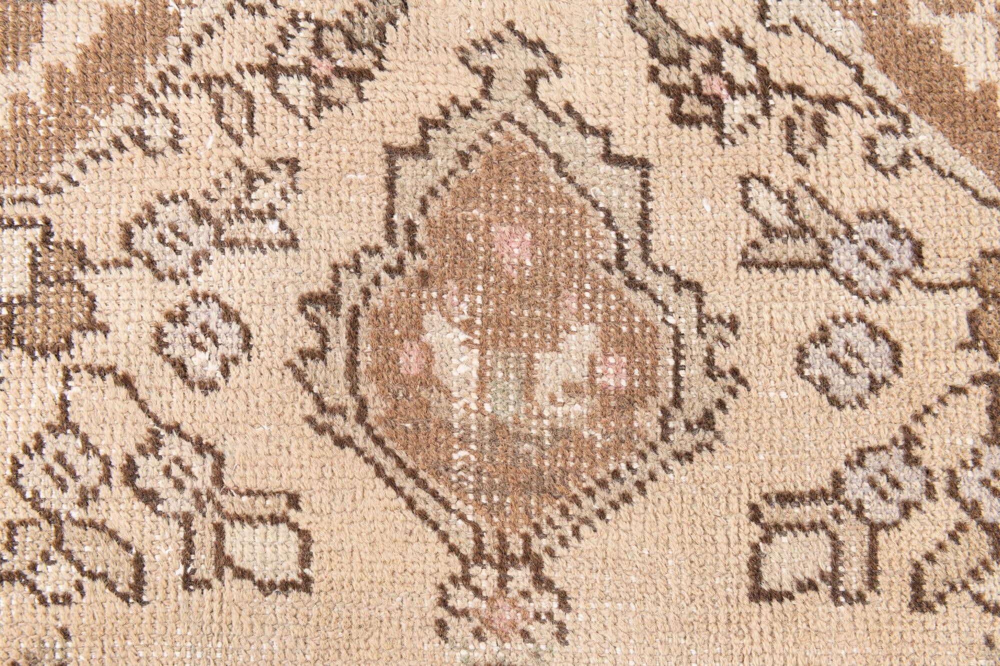 3' 3 x 4' 6 Hand Knotted Ultra Vintage Persian Wool Rug