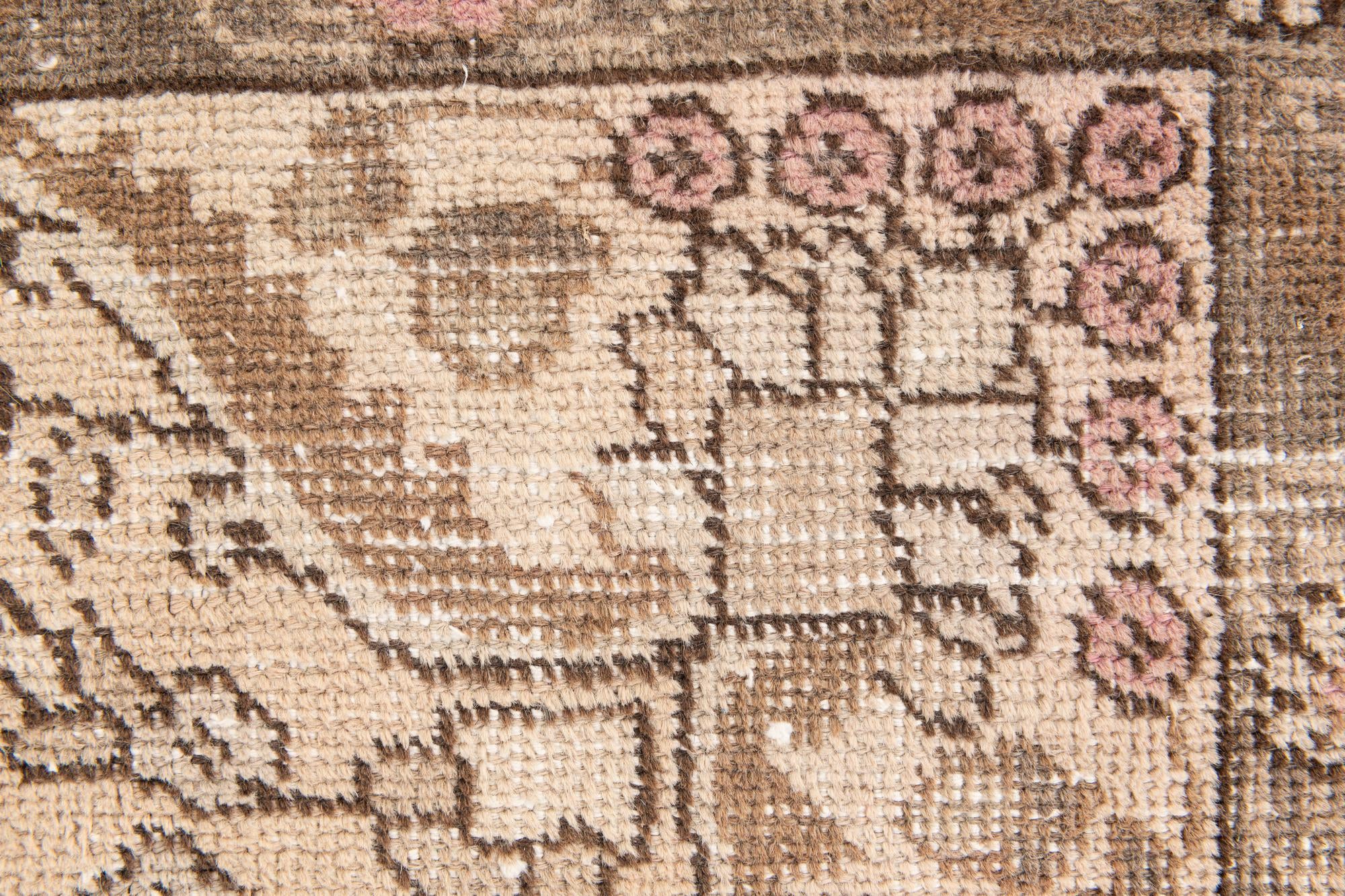 3' 3 x 4' 6 Hand Knotted Ultra Vintage Persian Wool Rug