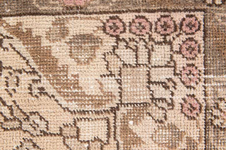 3' 3 x 4' 6 Hand Knotted Ultra Vintage Persian Wool Rug
