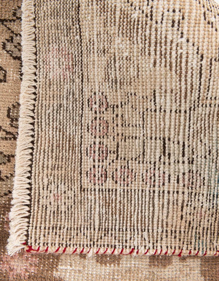 Detail image of 3' 3 x 4' 6  Hand Knotted Ultra Vintage Persian Wool Rug