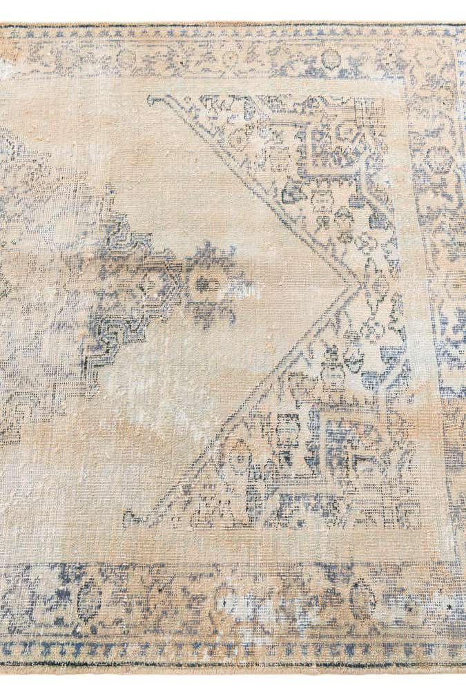 4' x 6' 3 Hand Knotted Ultra Vintage Persian Wool Rug