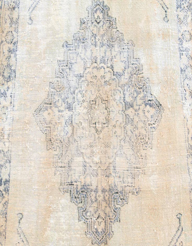 Detail image of 4' x 6' 3  Hand Knotted Ultra Vintage Persian Wool Rug