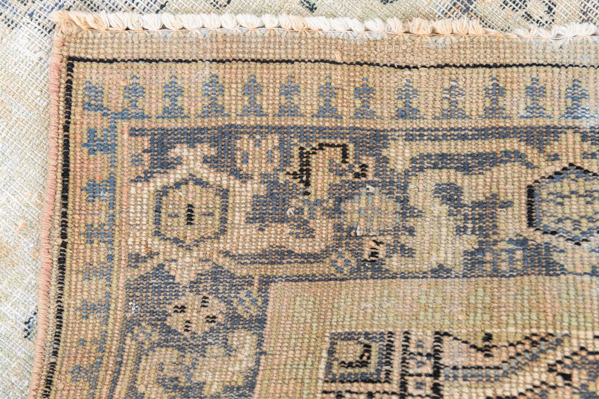 4' x 6' 3 Hand Knotted Ultra Vintage Persian Wool Rug
