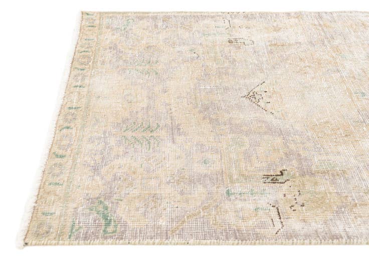 Detail image of 2' 10 x 4' 6 Hand Knotted Ultra Vintage Persian Wool Rug