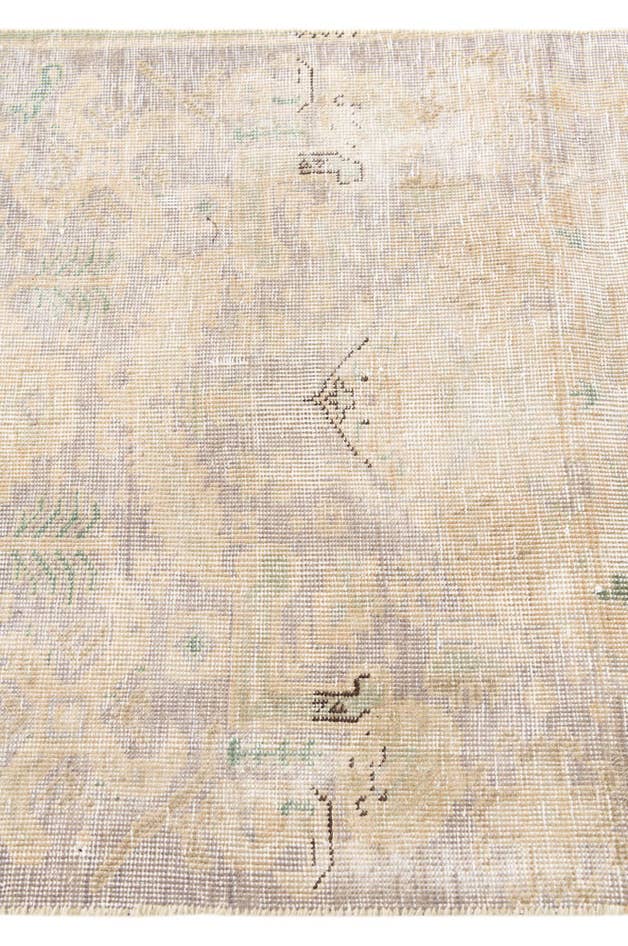 Detail image of 2' 10 x 4' 6 Hand Knotted Ultra Vintage Persian Wool Rug