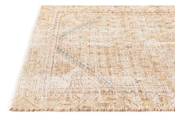 Detail image of 3' x 4' 9 Hand Knotted Ultra Vintage Persian Wool Rug