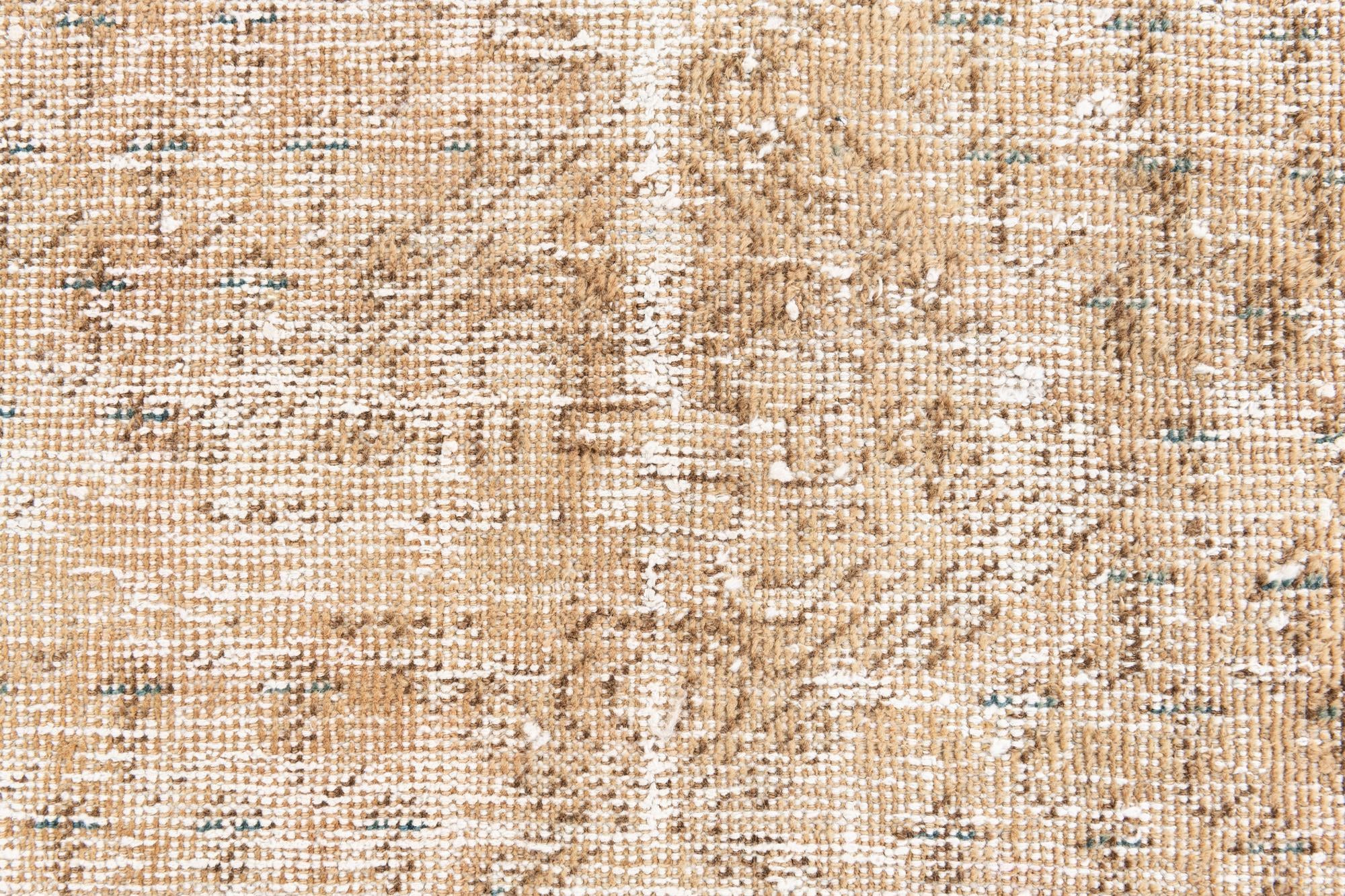 3' x 4' 9 Hand Knotted Ultra Vintage Persian Wool Rug