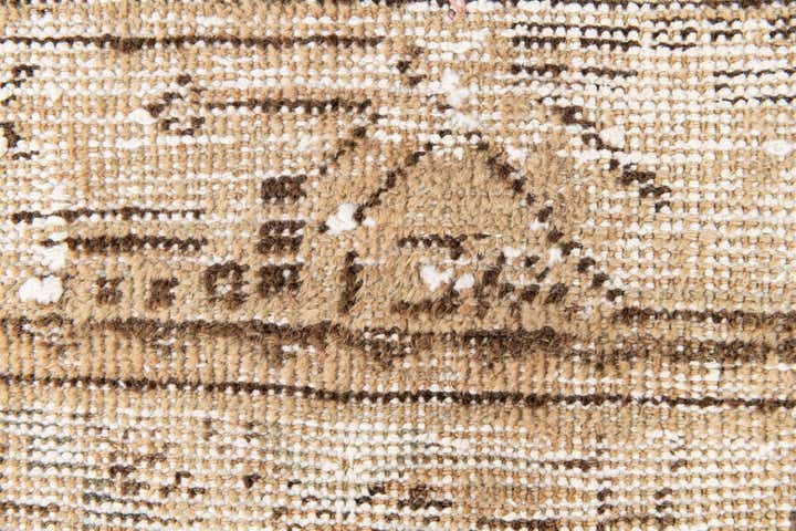 3' x 4' 9 Hand Knotted Ultra Vintage Persian Wool Rug