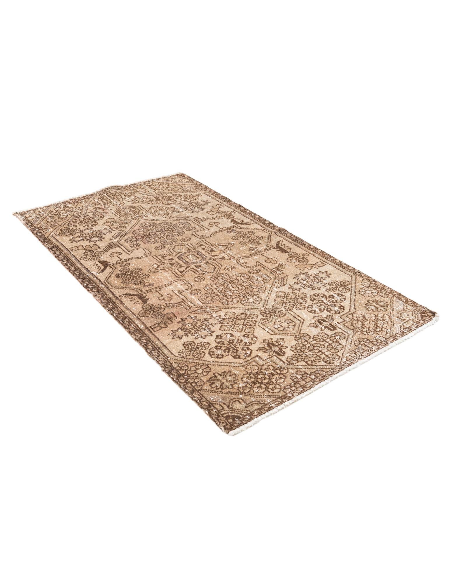 3' 2 x 5' 9 Hand Knotted Ultra Vintage Persian Wool Rug