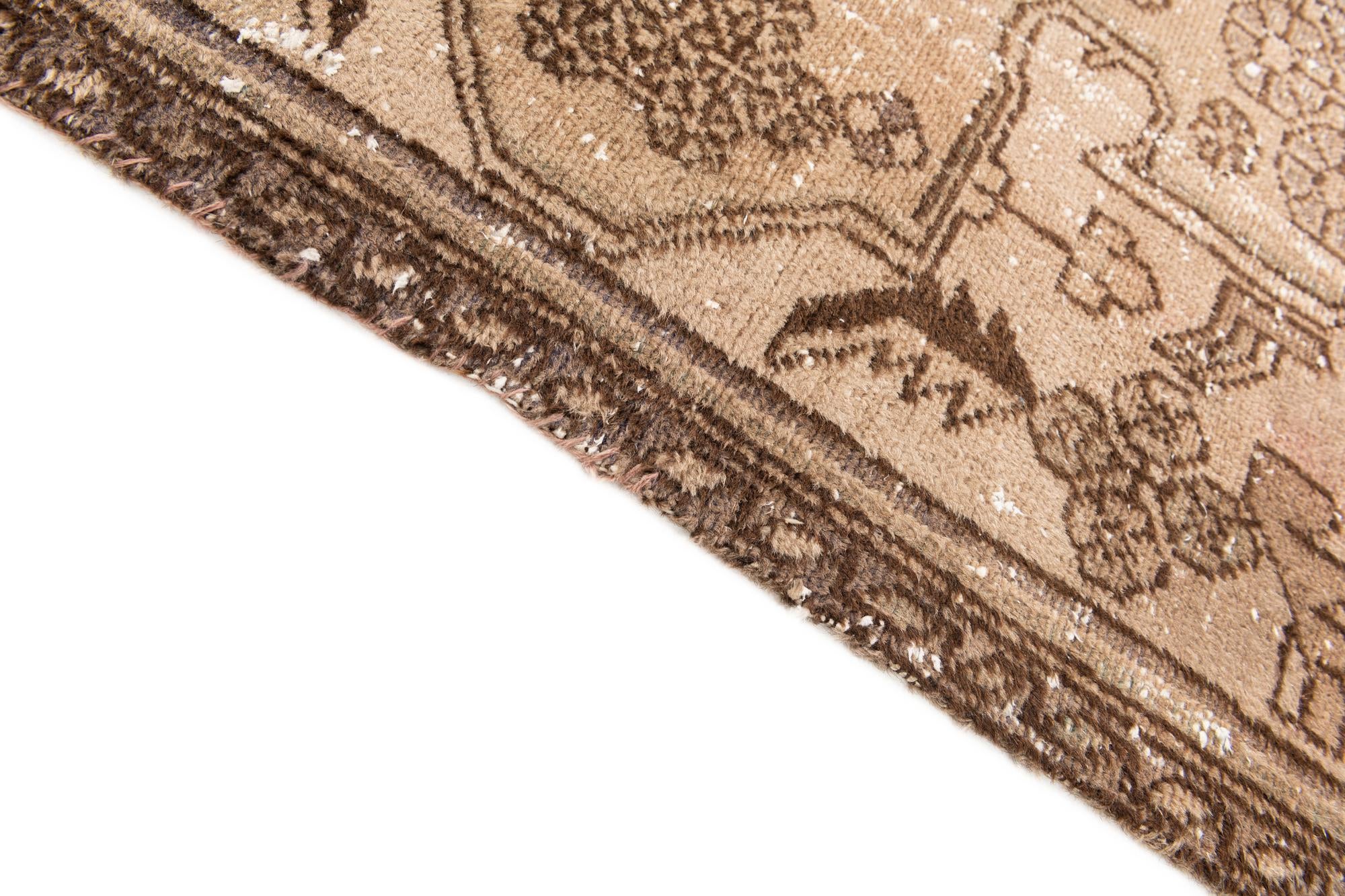 3' 2 x 5' 9 Hand Knotted Ultra Vintage Persian Wool Rug