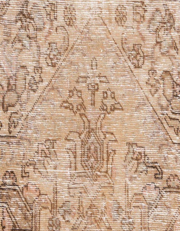 Detail image of 9' 9 x 12' 10  Hand Knotted Ultra Vintage Persian Wool Rug
