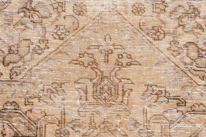 9' 9 x 12' 10 Hand Knotted Ultra Vintage Persian Wool Rug