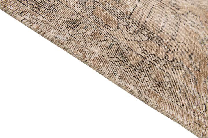 6' x 9' 5 Hand Knotted Ultra Vintage Persian Wool Rug