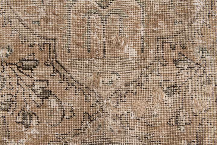 6' x 9' 5 Hand Knotted Ultra Vintage Persian Wool Rug