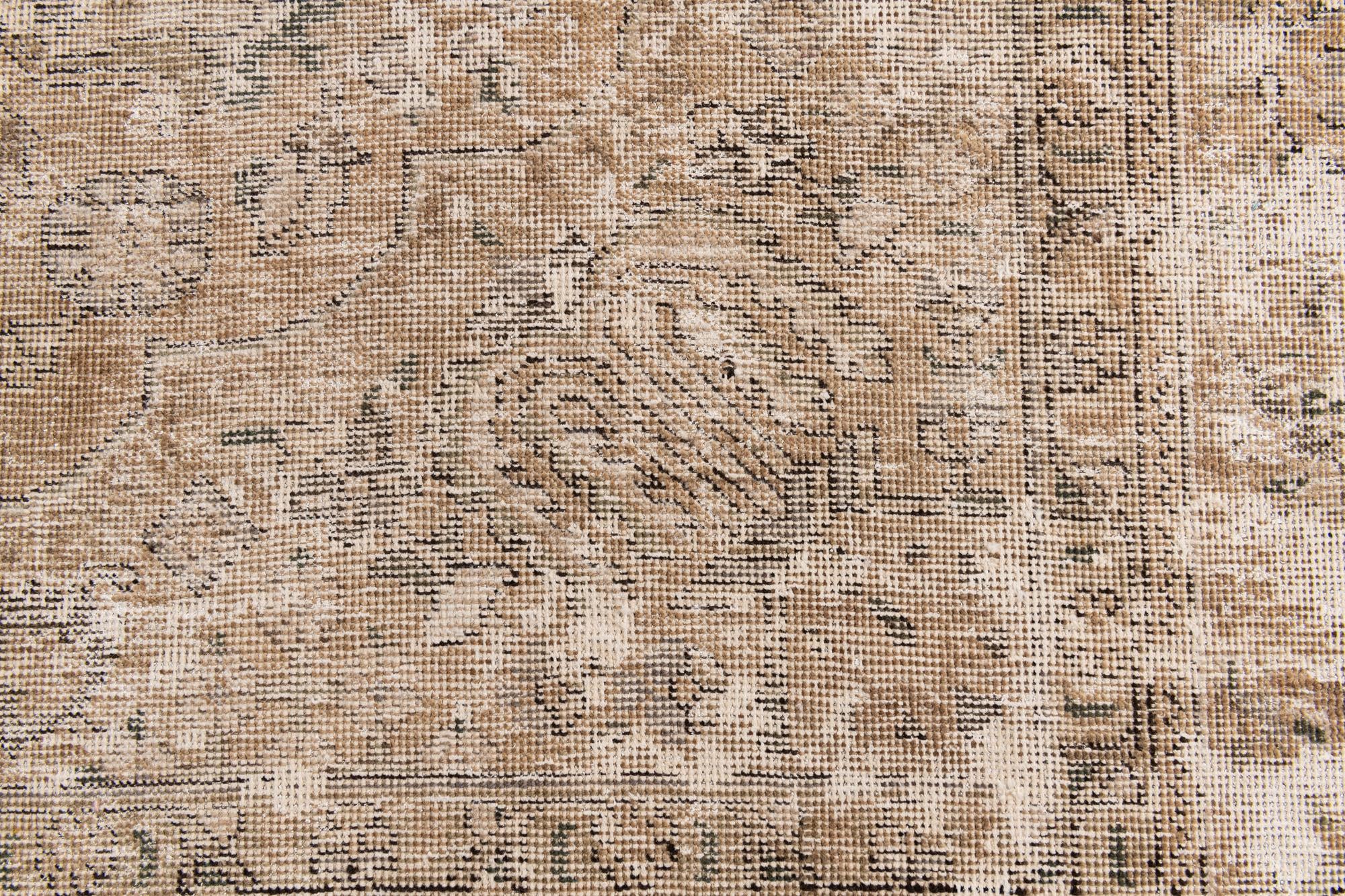 6' x 9' 5 Hand Knotted Ultra Vintage Persian Wool Rug