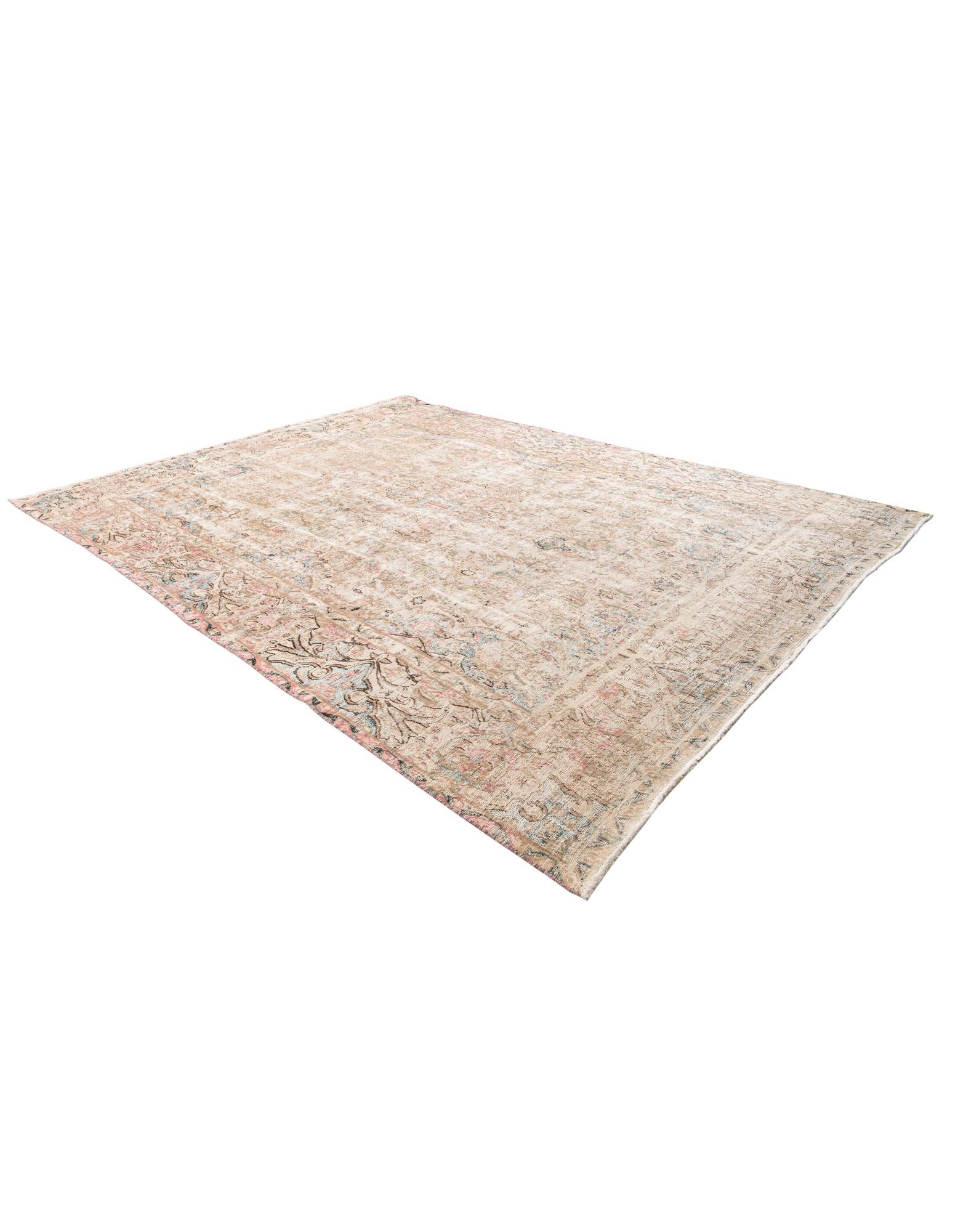 9' 3 x 12' 7 Hand Knotted Ultra Vintage Persian Wool Rug