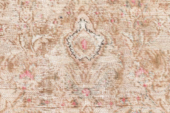 9' 3 x 12' 7 Hand Knotted Ultra Vintage Persian Wool Rug