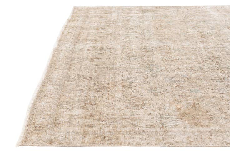 Detail image of 7' 5 x 10' 7 Hand Knotted Ultra Vintage Persian Wool Rug