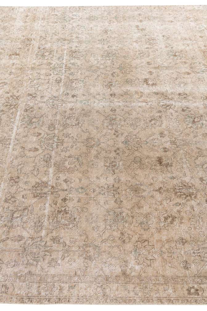 7' 5 x 10' 7 Hand Knotted Ultra Vintage Persian Wool Rug