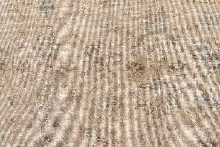 Detail image of 7' 5 x 10' 7 Hand Knotted Ultra Vintage Persian Wool Rug