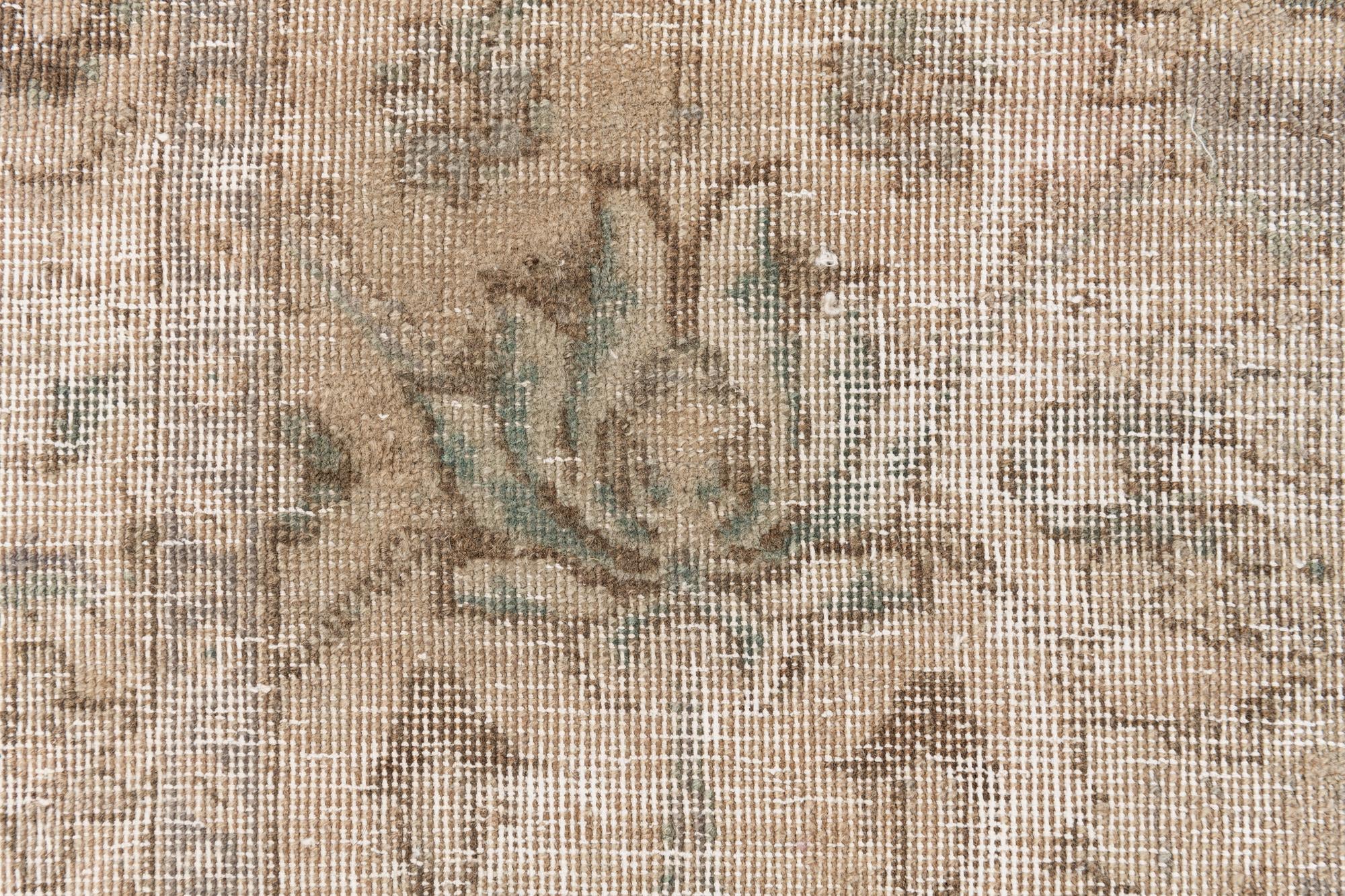 7' 5 x 10' 7 Hand Knotted Ultra Vintage Persian Wool Rug